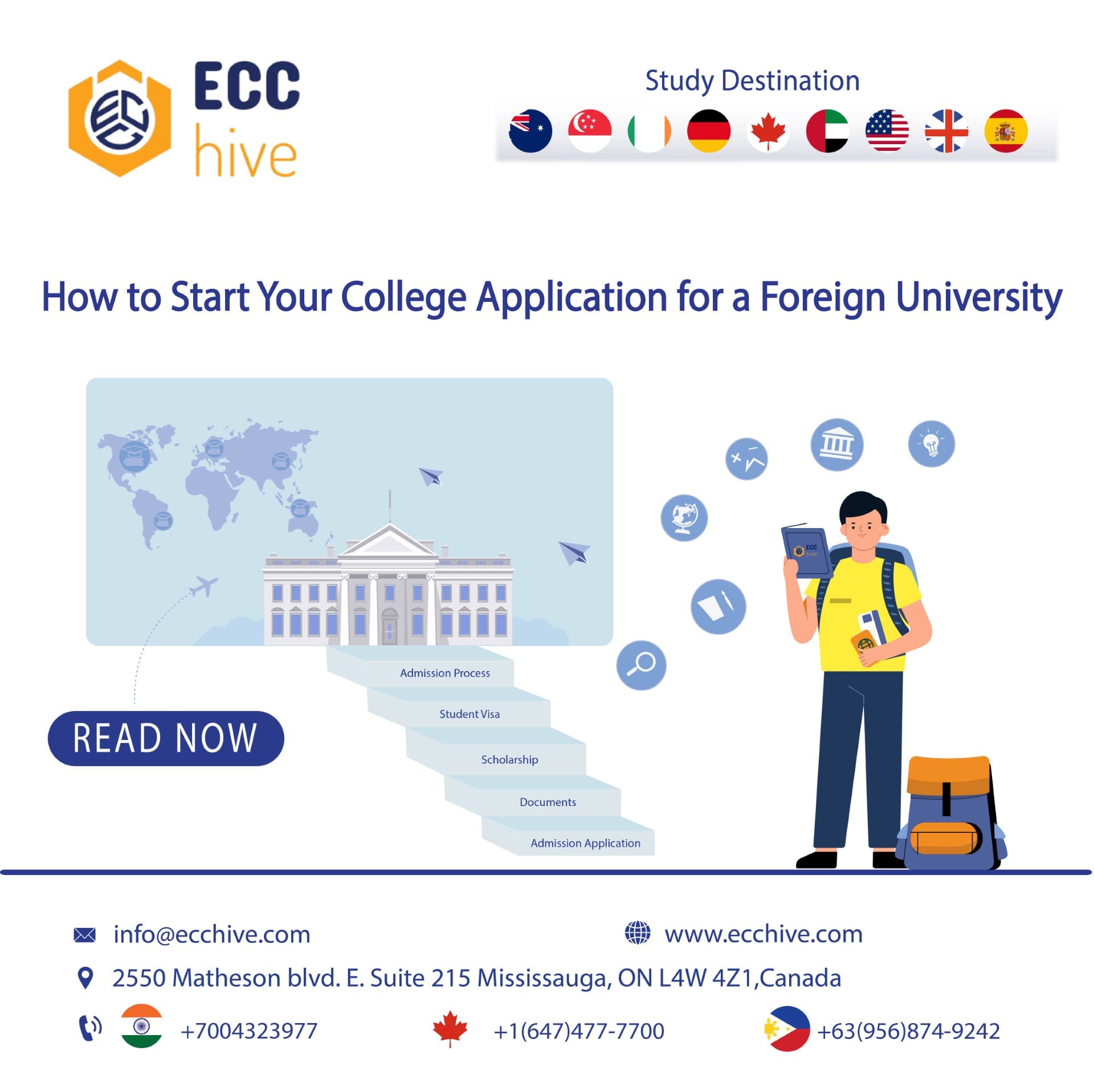 How to Start Your College Application for a Foreign University