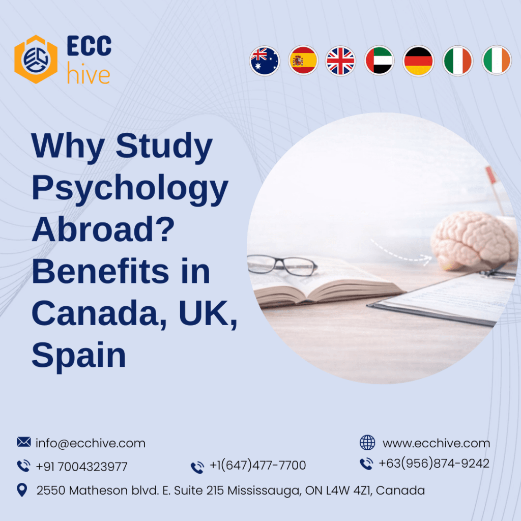 Why Study Psychology Abroad? Benefits in Canada, UK, and Spain