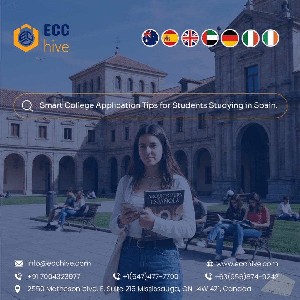 Smart College Application Tips for Students Studying in Spain